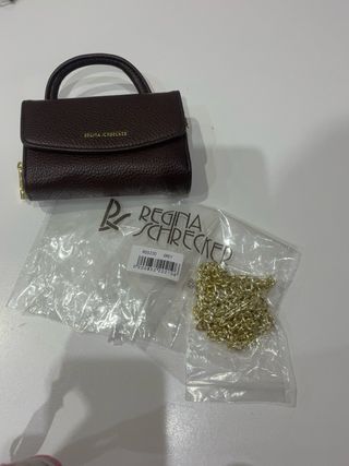 Mini borsa Regina Schrecker marrone