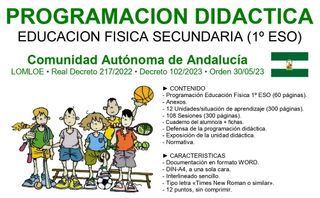 PROGRAMACION EDUCACION FISICA  1º ESO (AND)