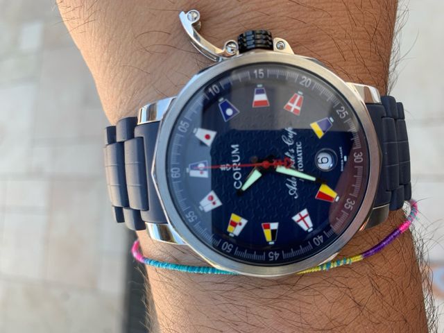 Corum Admiral's Cup Trophy Automatico Blu