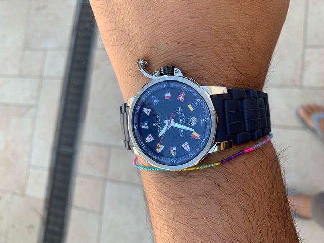 Corum Admiral's Cup Trophy Automatico Blu