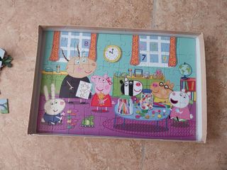Puzzles 2 en 1 Peppa Pig y Frozen