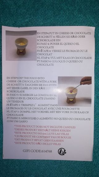 FONDUE de Cerámica 