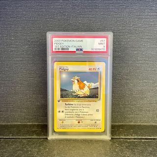 Pokemon Pidgey 1ed Base Set PSA 9