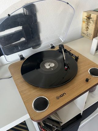 Tocadiscos ION MAX LP Madera