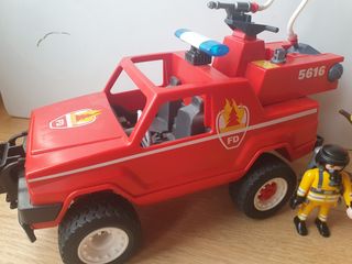 Playmobil Camión Bomberos y Figuras