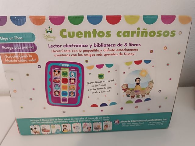 Lector Electrónico Infantil Disney Pi Kids