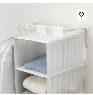 Barra extensible IKEA MULIG blanca 60-90 cm