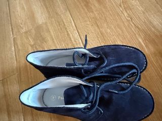 Zapato niño azul pisamonas talla 36