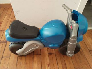 Moto infantil azul