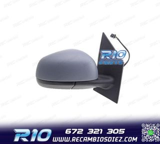 ESPEJO COMPLETO DERECHO SMART FORTWO 14-20