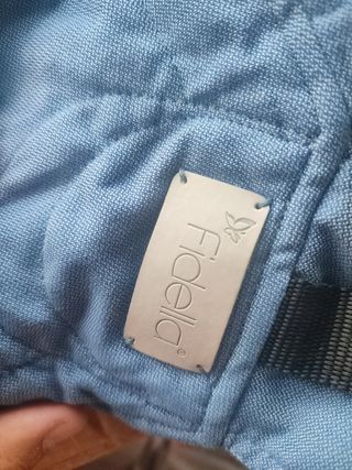 Mochila portabebés Fidella Fusion Azul