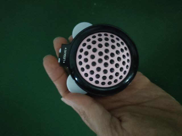 Piccola spazzola pieghevole con specchio