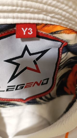 Kimono Y-3 Jiu Jitsu Niño Blanco