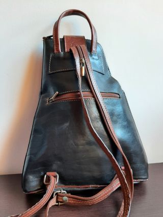 Mochila Cuero Double D

