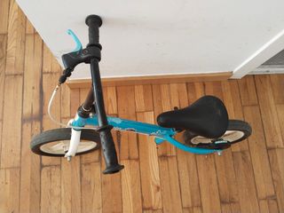 Bicicleta Btwin sin pedales niño azul