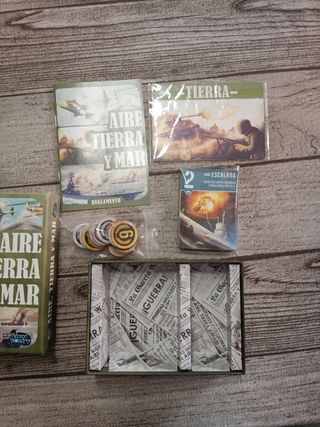 Juego de cartas Aire Tierra y Mar