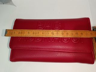 Portafoglio Baci & Abbracci Rosso Donna