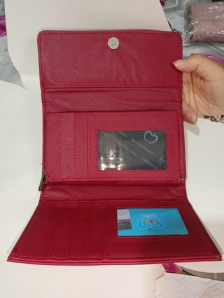 Portafoglio Baci & Abbracci Rosso Donna