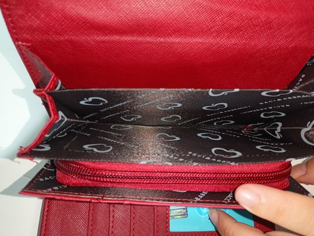 Portafoglio Baci & Abbracci Rosso Donna