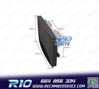 RADIO GPS ANDROID 10 PARA MERCEDES W164 X164 ML 05-12 GL 06-