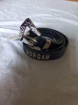 Cinturón Morgan Negro con Tachuelas