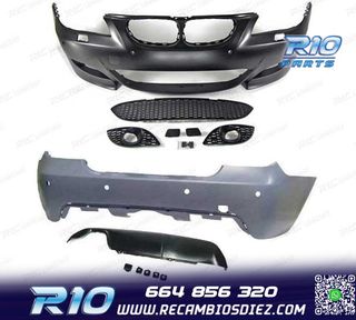 KIT CARROCERIA BMW E60 03-07 PARAGOLPES DELANTERO + TRASERO 