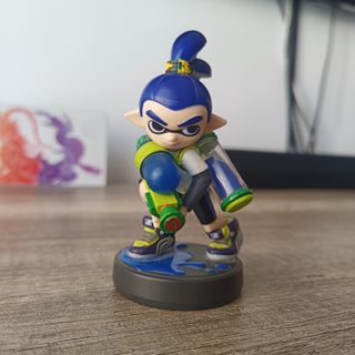 Amiibo Inkling Boy Blu - Splatoon