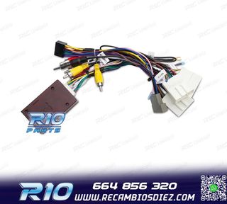 ADAPTADOR ISO INSTALACIÓN DE RADIOS XTRONS EN PARA NISSAN