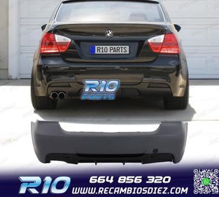 PARAGOLPES TRASERO BMW E90 08-12 LOOK M PERFORMANCE