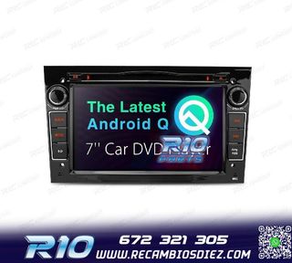 RADIO GPS ANDROID 11 PARA OPEL ASTRA H VIVARO ZAFIRA VECTRA 