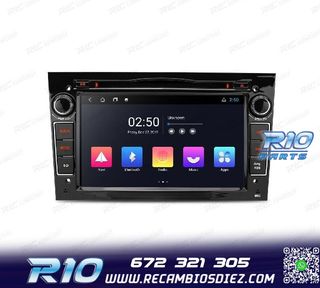 RADIO GPS ANDROID 11 PARA OPEL ASTRA H VIVARO ZAFIRA VECTRA 