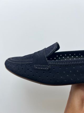 Mocasines azul marino talla 38