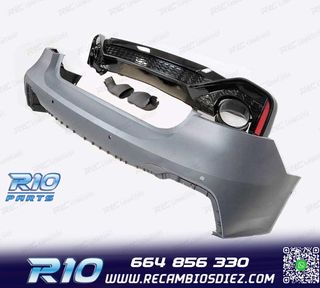 PARAGOLPES TRASERO AUDI A7 18- LOOK RS PDC