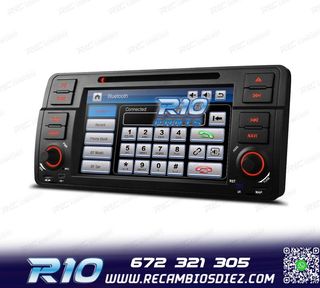 RADIO NAVEGADOR 7" PARA BMW SERIE 3 E46 98-06 USB GPS TACTIL