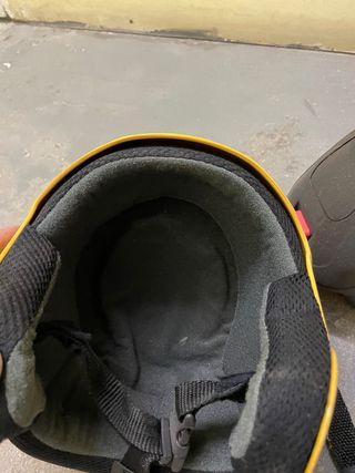 Casco de esquí infantil CÉBÉ amarillo