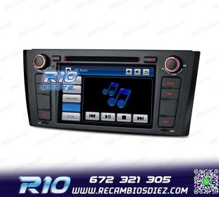 RADIO NAVEGADOR 7" PARA BMW SERIE 1 E81 E82 E87 E88 04-11 US