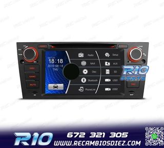 RADIO NAVEGADOR 7" PARA BMW SERIE 3 E90 91 92 93 05-10 USB G