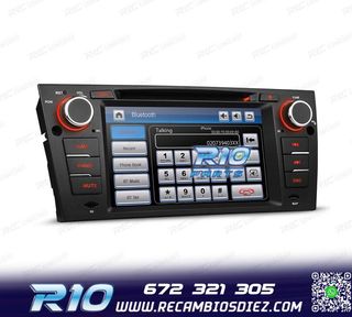 RADIO NAVEGADOR 7" PARA BMW SERIE 3 E90 91 92 93 05-10 USB G