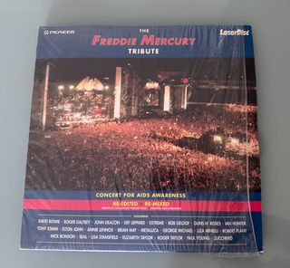 LaserDisc The Freddie Mercury Tribute