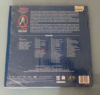 LaserDisc The Freddie Mercury Tribute