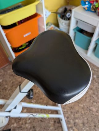 Bicicleta estática plegable