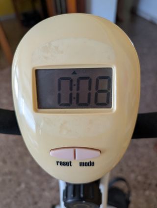 Bicicleta estática plegable