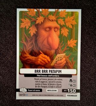 Carta Skifidol Brainrot Serie Beta
