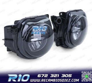 FAROS ANTINIEBLA BMW F10 F11 F07 LCI 13-16 LED CRISTAL CROMO