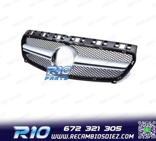 PARRILLA MERCEDES CLASE A W176 12-15 LOOK AMG A45 CROMO