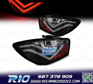 PILOTOS SEAT IBIZA 08-12 LIGHT BAR FONDO NEGRO 3 PUERTAS