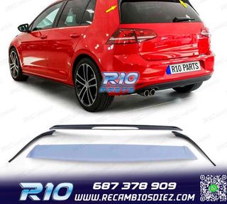 ALERON SPOILER VOLKSWAGEN VW GOLF 7 7.5 12-20 LOOK GTI