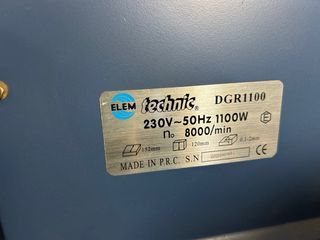 Regruesadora - Cepilladora Eléctrica Elem DGR1100