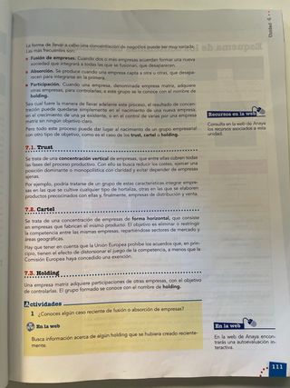 Economía 1 bachillerato 