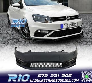 PARAGOLPES DELANTERO VOLKSWAGEN VW POLO 6C 6R 09-17 LOOK GTI
